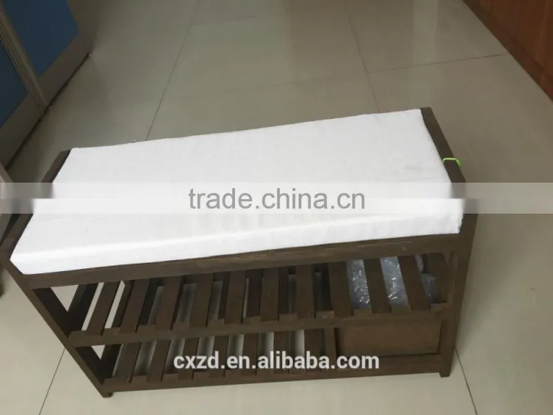 Double stool shoe rack