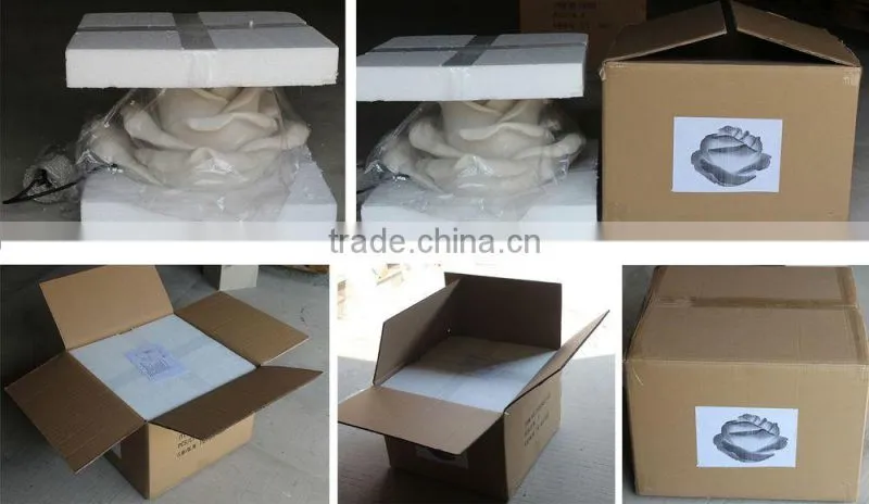 garden lighting planter, flower pot for outdoor decoration