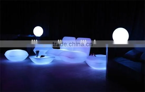led light bar counter furniture, illuminated led bar counter for wedding home decor / rechargeable supermarket checkout counter,