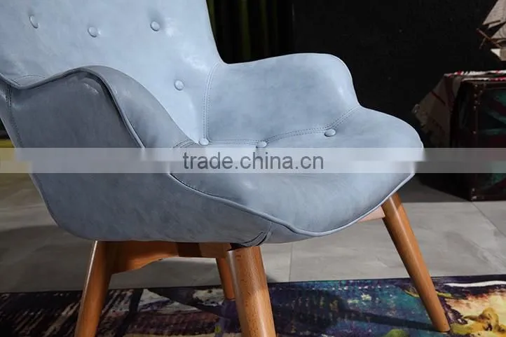 YYA039 Nordic wood armchair meeting chair leisure chair/Nordic furniture/simple Japanese style oak solid wood dining chair