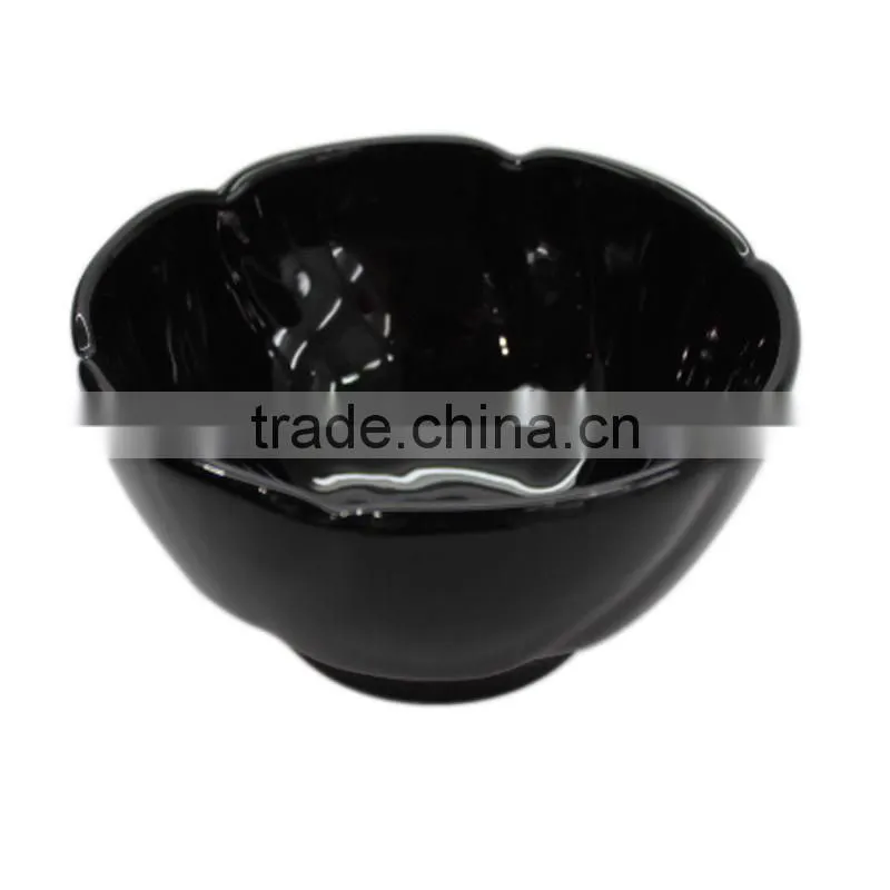 4.5"colorful ceramic personal salad bowl