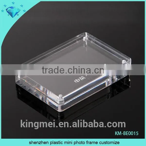 shenzhen plastic mini photo frame customize