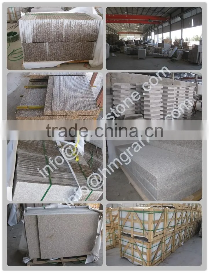 Wholesale cheapest G687 pink granite tiles,slabs,stairs,steps & risers