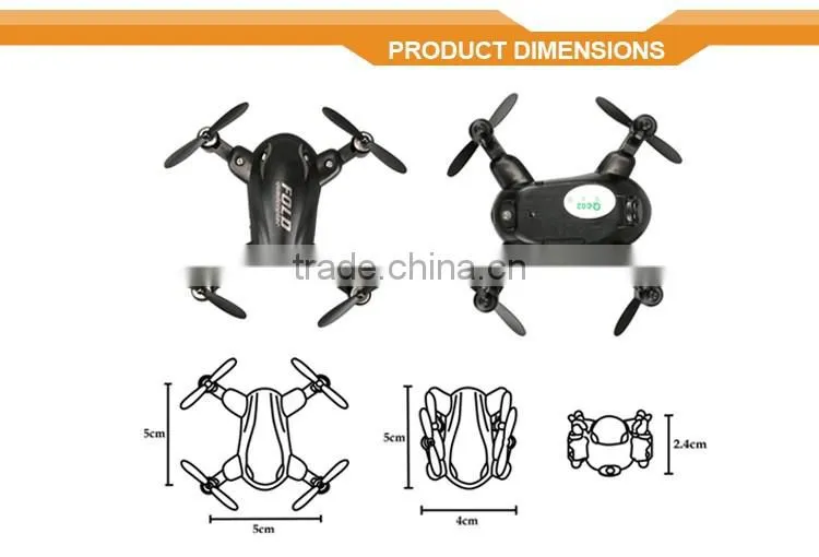 Pocket Dron RC Quadcopter 4CH 6 Gyro 3D Roll Remote Control Out door Mini RC Helicopter toys