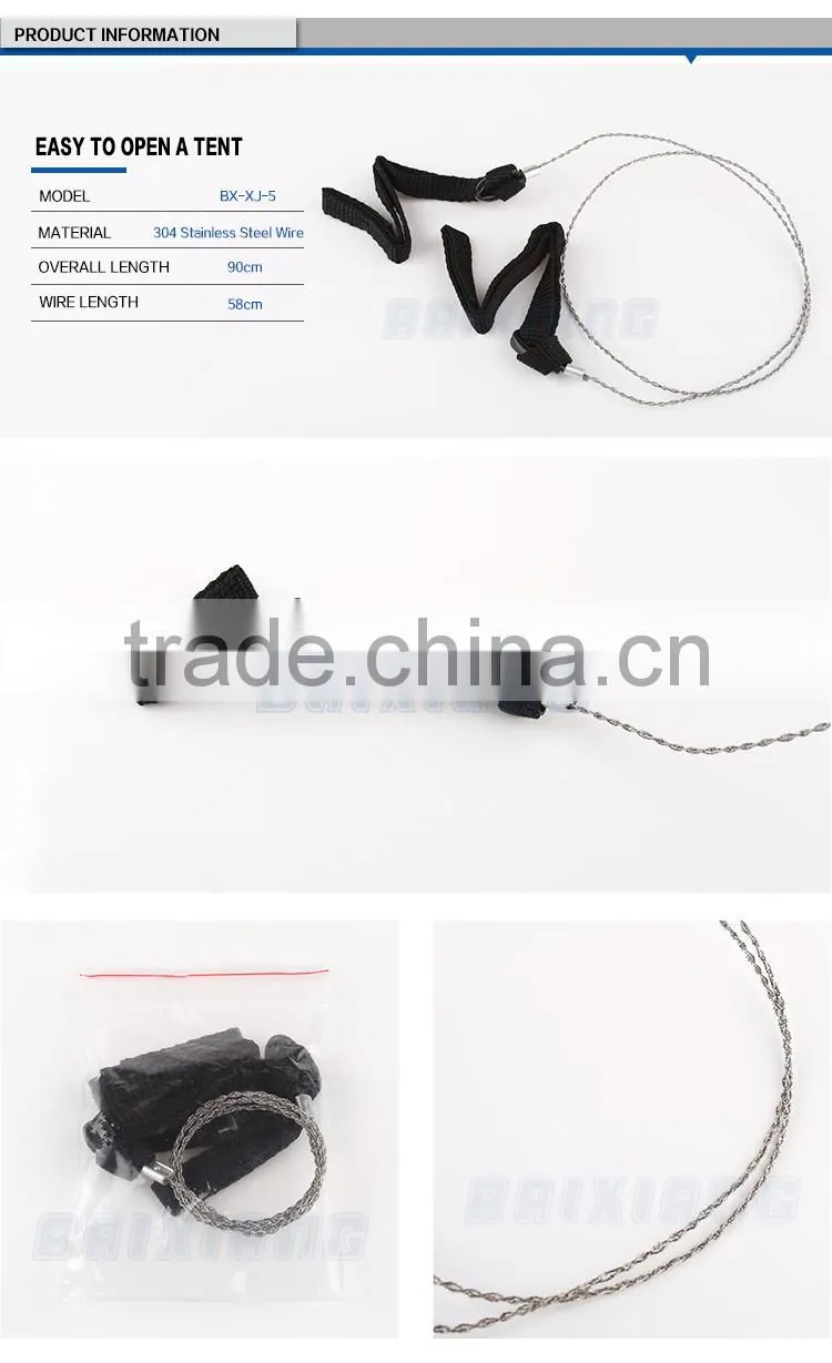 Direct factory superior customer care good price wood abrasive used wire saw with rope belt