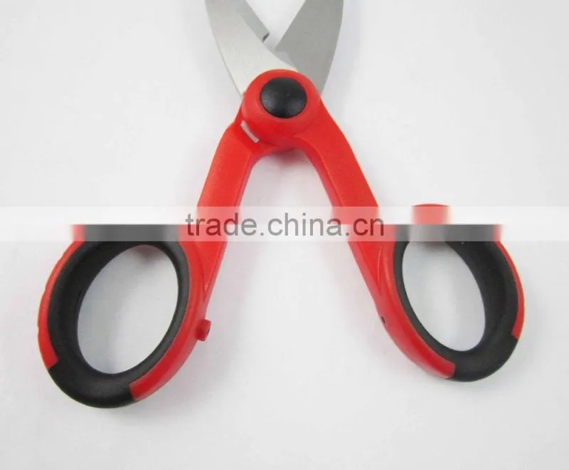 Fashion Style Convenient Soft Grip Handle Household Electrician Scissors