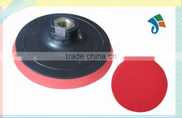 Abrasive backing polishing Plastic Backing Pad
