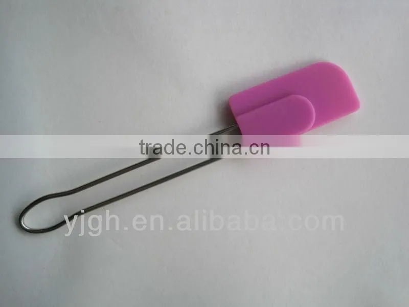 Wire handle cooking silicon spatula