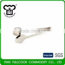 Factory sale leaf grip silicone tea strainer tea infuser with tray