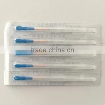 hwato brand copper acupuncture needle sterile acupuncture needle with loop factory price length 100mm 125mm