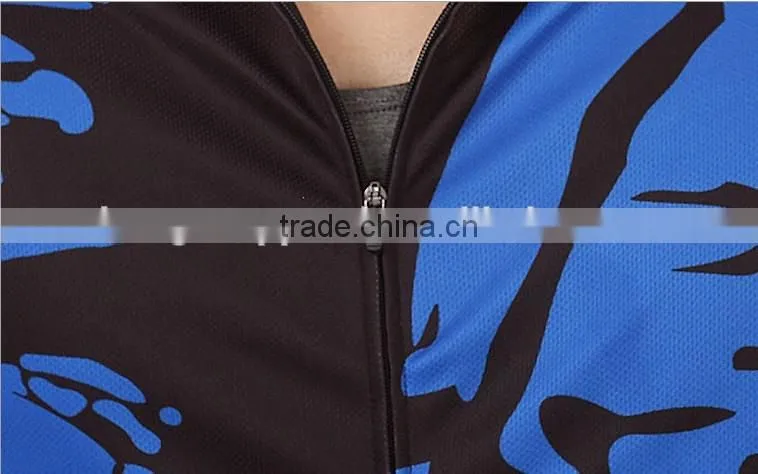 Flat Lock Road Bike Jersey with Full Zipper 2014 Custom Made
