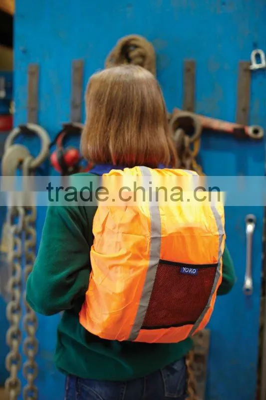 hi-vis reflective safety waterproof backpack cover