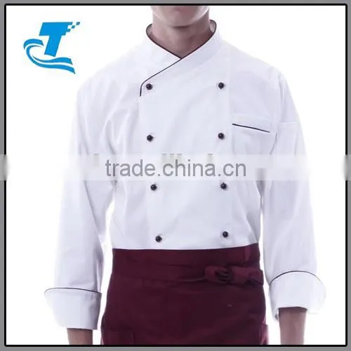 2016 arrival Long Sleeve Chef Uniform