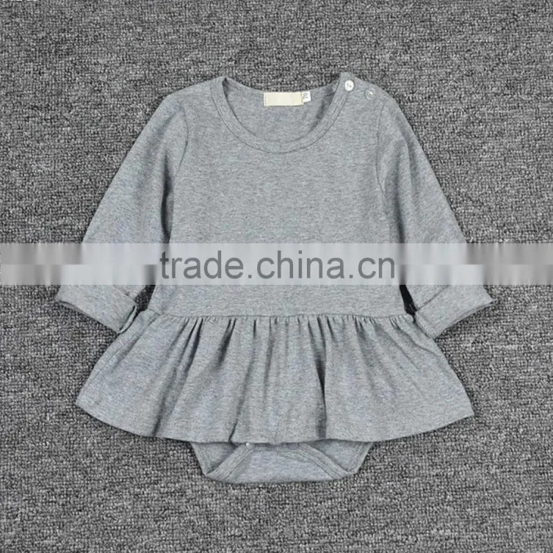 2017 wholesale new design 100% cotton baby onesie