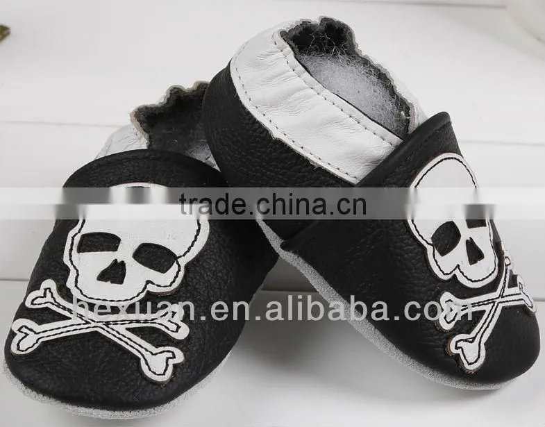 2016 lovely china wholesale leather baby shoe