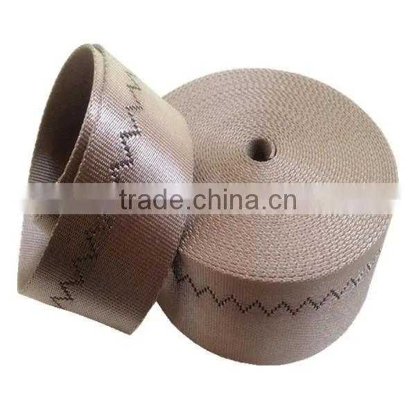 Woven binding strap for luggage
