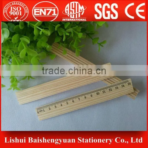 40cm measure wooden ruler