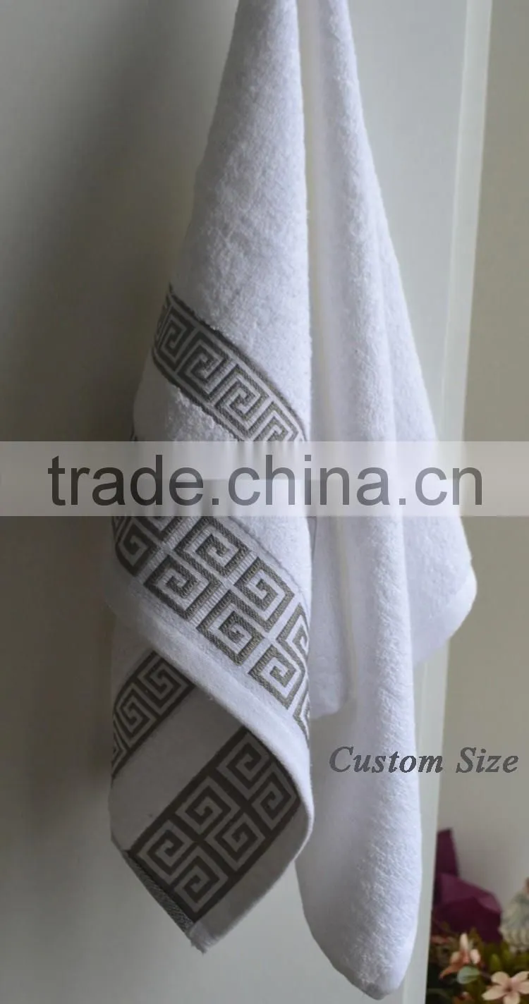100% linen towel for hotel loop terry cotton