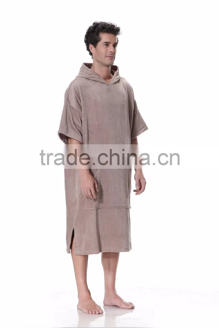 Hooded poncho towels for adults surf poncho towel