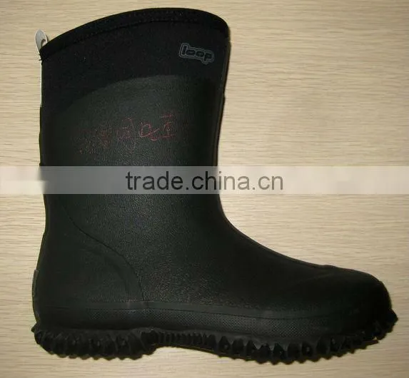 Hot selling Neoprene Gardening Boots rubber boots men's boots