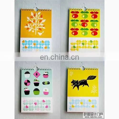 top class quality 2016 table calendar/wholesale desk calendar printing
