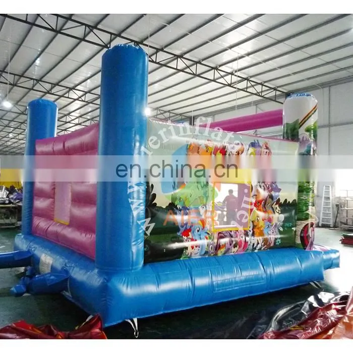 2017 new inflatable bouncy castle high quality cheap child toy castle jumping inflatable