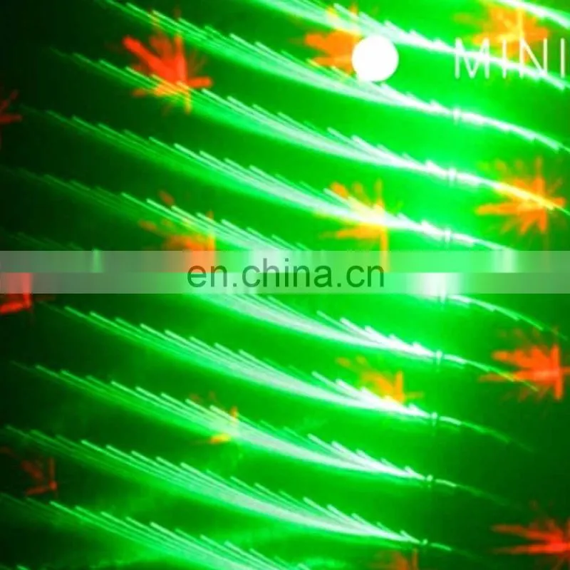 Hot Selling Christmas MINI-11 5W Mini Firefly and One Dimension Effects Laser Light