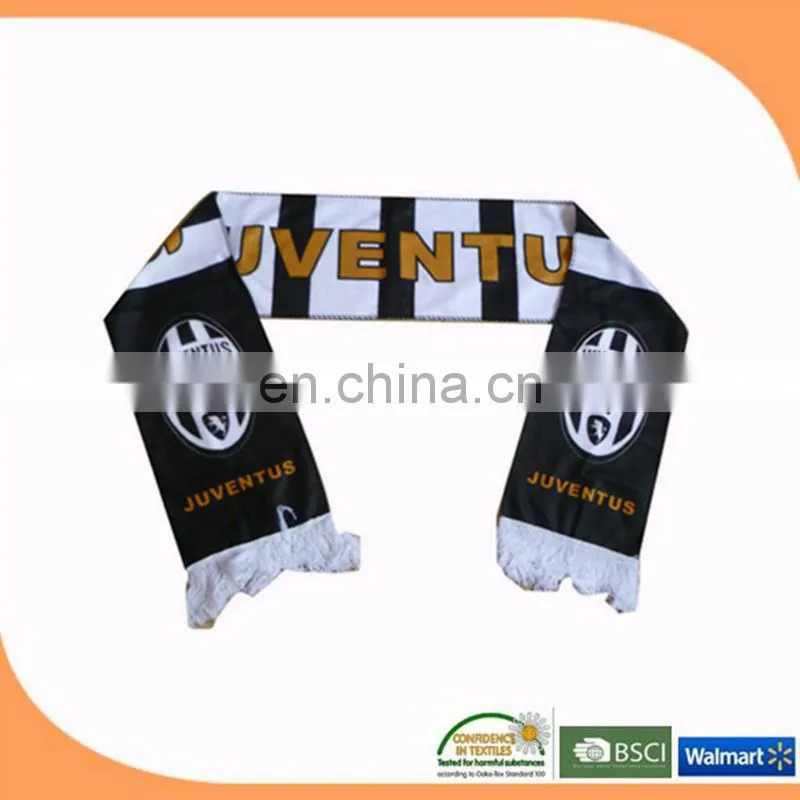 cotton scarf scarf knitting football fan scarf