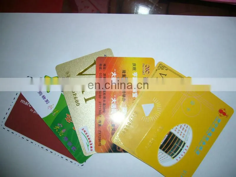 PVC id card printing machine / PVC material uv printer