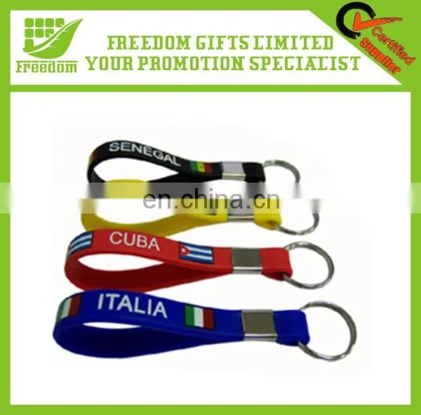 Customized Logo Keychain Silicone