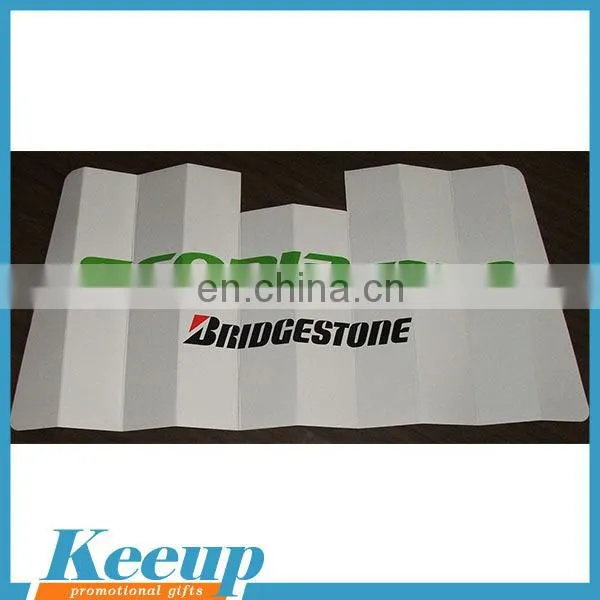Custom Printing Cardboard Car Windshield Sunshade