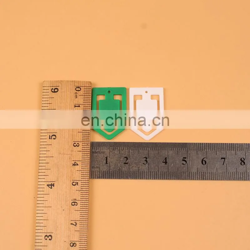 Bookmark plastic bookmark heart shape plastic bookmark