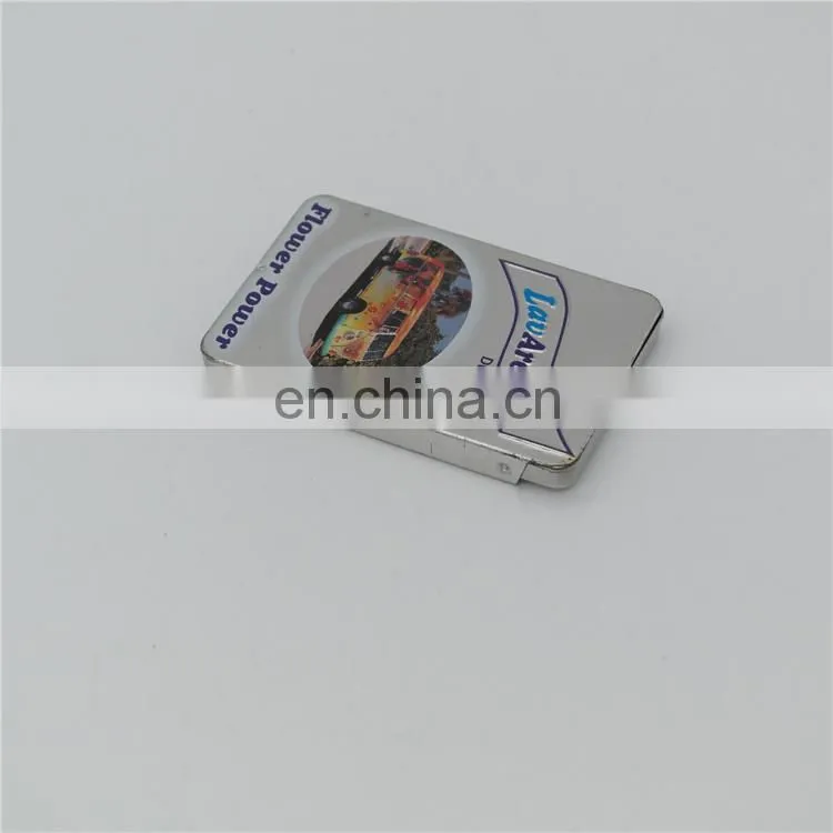 slide lid curved chewing gum candy rectangle metal packaging tin boxes