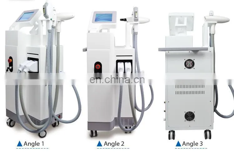 OPT ND YAG LASER RF Beauty Machine Elight Multi-functional Tattoo Removal Hair Removal