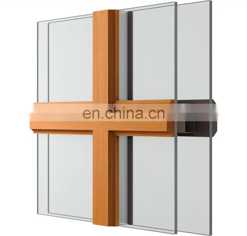 hot-selling Tempered insulated glass panels for glass curtain wall with ISO9001, 3C&CE certificate