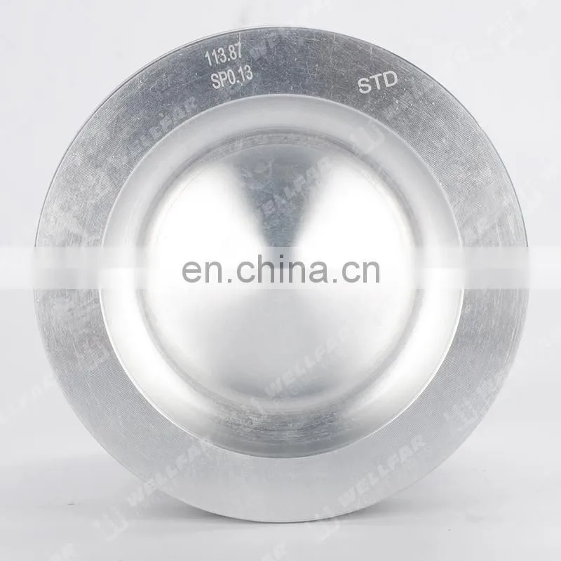 Engine piston kit piston rings piston and pin for heavy truck ISCe QSC8.3 4933120 114mm