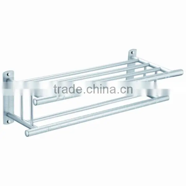 Concise Style Towel Rack Wall-mounted Towel Holder Space Aluminum Bathroom Multi Towel Rack