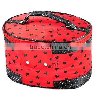 Nylon promotional bag cosmetic bag for lady