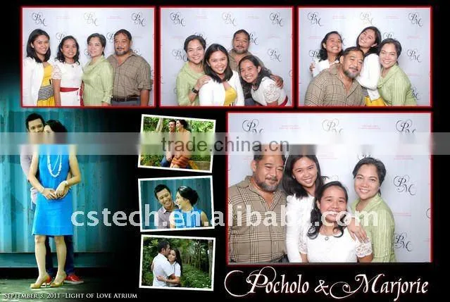 2013 Christmas Advertising Photo Booth Good For Rental events