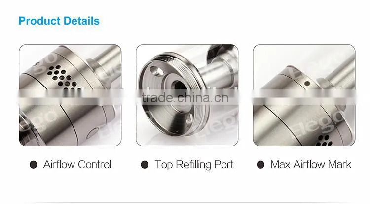Original UD GOBLIN MINI RTA atomizer/Godzilla V2 rta tank/UD zephyrus vs UD Bellus RTA Tank from Elego