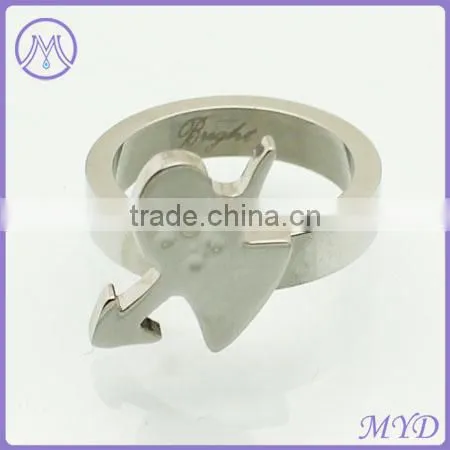 Infinity Band Custom Ring Stainless Steel Round Ring