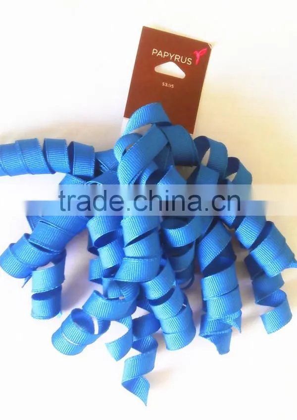 Curling bows are mainly used to wrap gifts and decorate Christmas trees and parties.