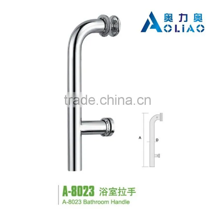 High quality Stainless Steel mirror or sand polish bathroom stainless steel glass door handle