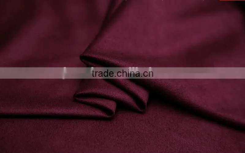 Ultra thin high stretch suede fabric/fashion women coat suede fabric