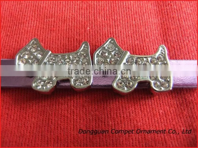 Produce dog slide accessories charm wholesale DIY dog-shaped accessories