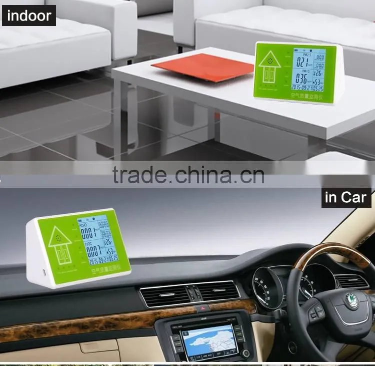 Air Quality detctor (PM2.5/PM10/TVOC/HCHO) PM2.5 meter detector PM2.5 Monitor
