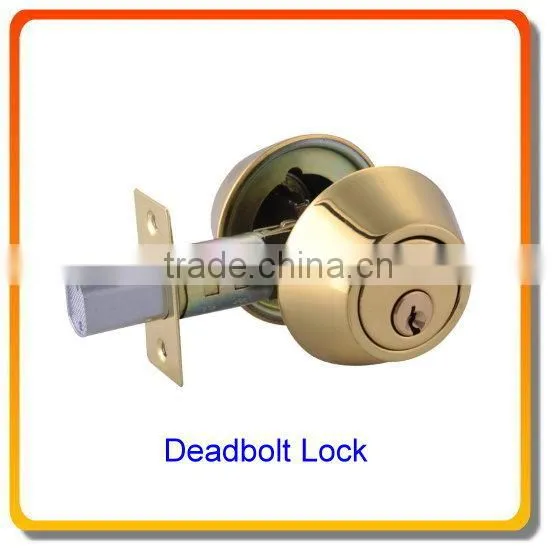 Passage Antique Copper Round Knob Door Lock