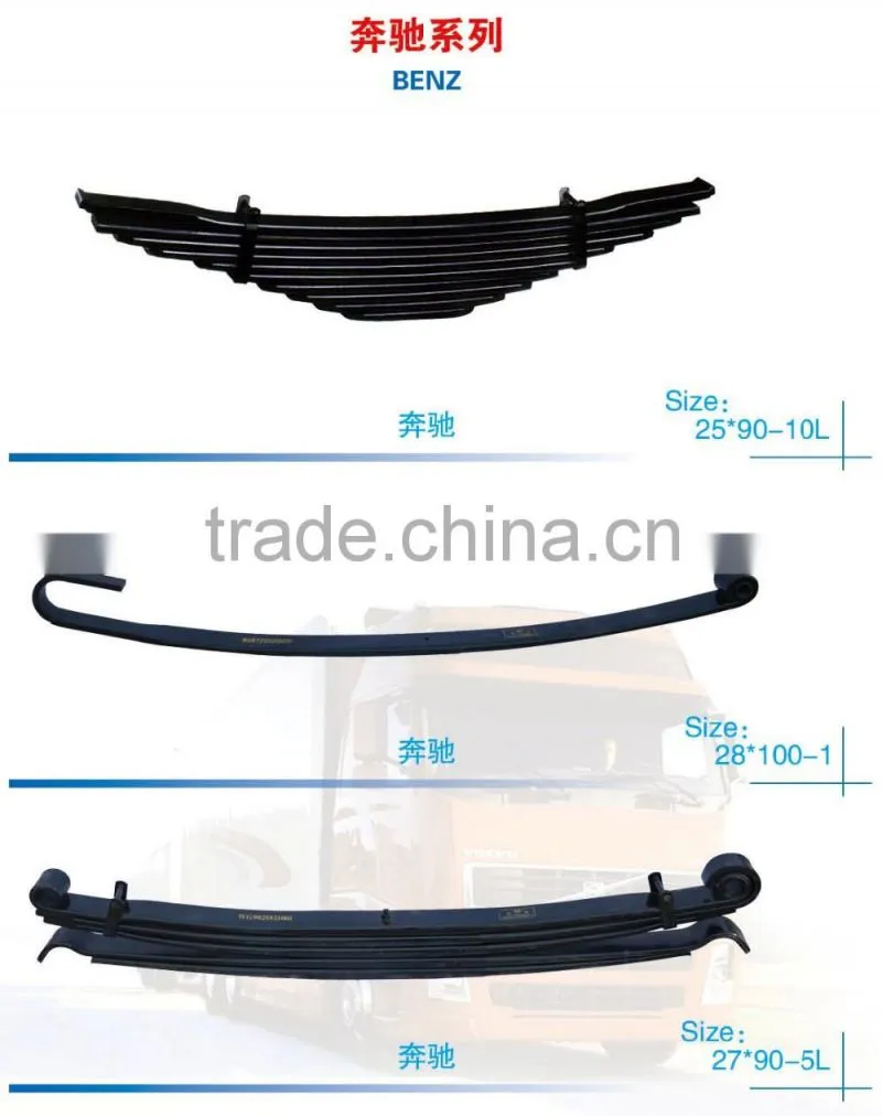Heavy truck spring for Germany brand truck bogie springs
