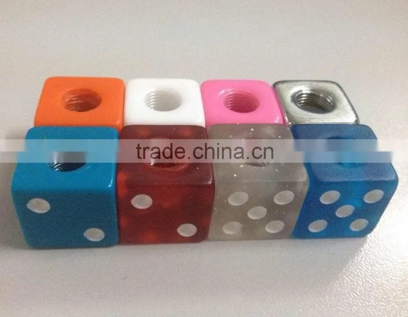 Dice valve cap ,car tire valve caps