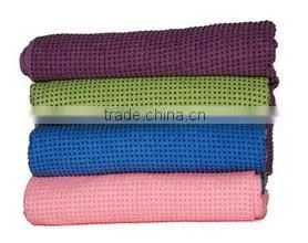 Zip Pocket Embroidery Custom Microfiber Gym Towel